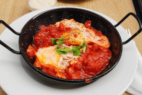 Shakshuka for Brunch in Valencia at Chantilly Valencia